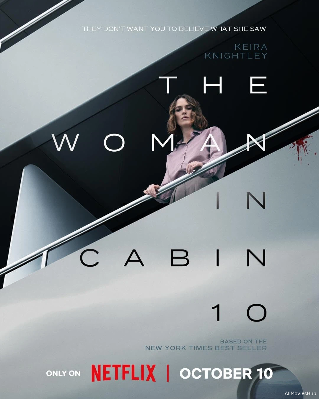 The Woman in Cabin 10 (2025) NetFlix-WEB-DL Dual Audio {Hindi-English}