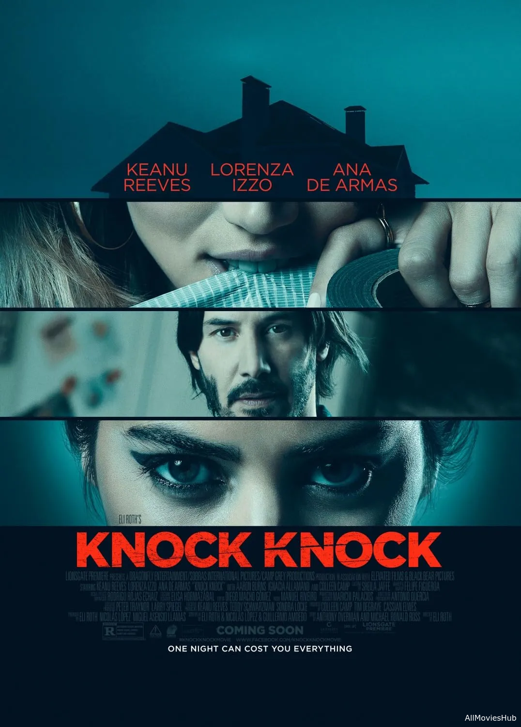 [18+] Knock Knock (2015) Dual Audio {Hindi-English}