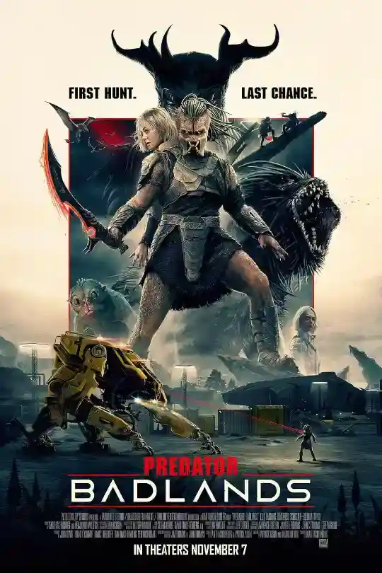 Predator: Badlands (2025) BluRay Dual Audio ( Hindi DD5.1 – English ) JioHotstar
