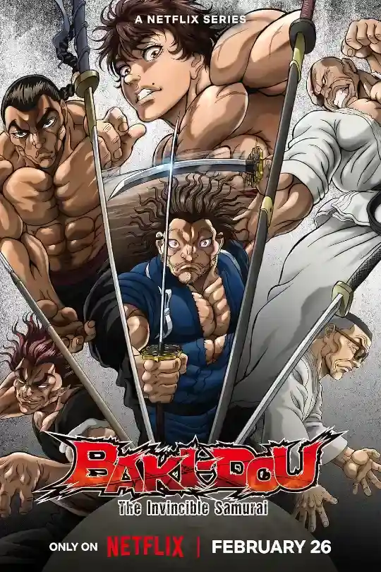 Baki-Dou: The Invincible Samurai (2026) Season 1 Dual-Audio {Hindi-Japanese} Complete Netflix Original Series WeB-DL