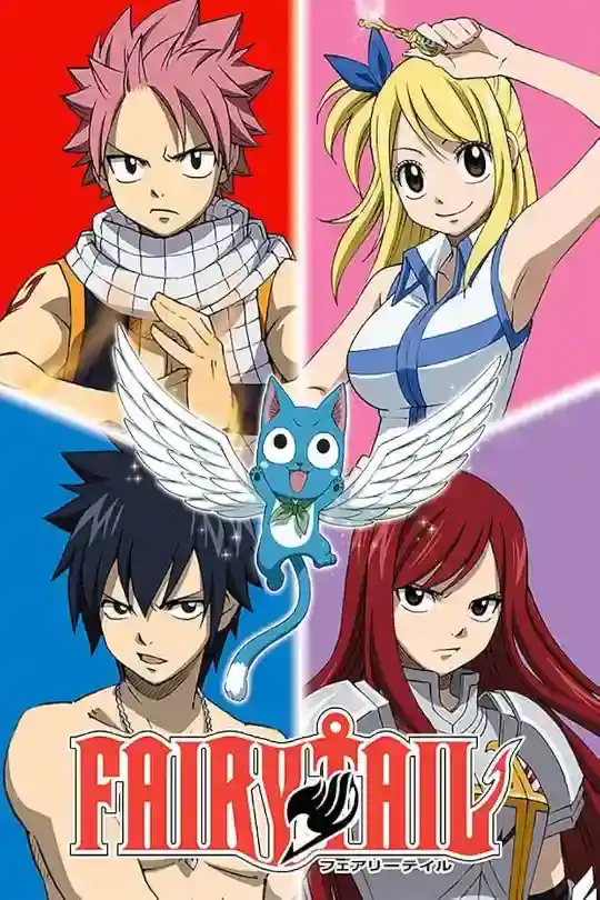 Fairy Tail (Season 1 – 7) [S07 E33 Added] {Hindi-English-Japanese} Anime Series WeB-DL