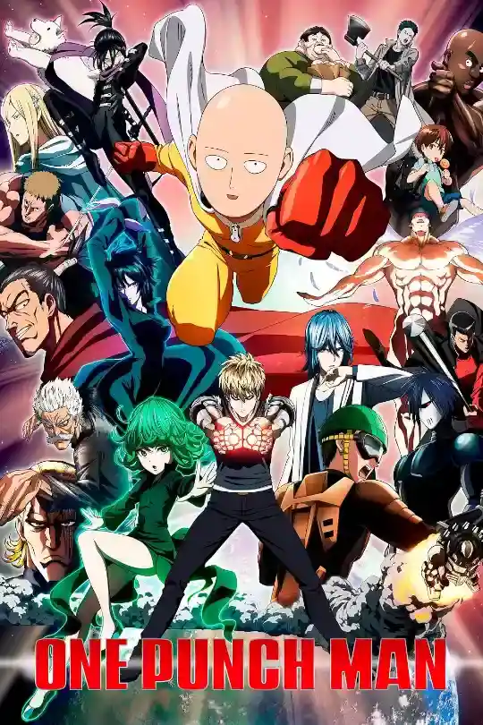 One Punch Man (Season 1 – 3) [S03 – E11 Added] {Hindi-English-Japanese} Anime Series WEB-DL