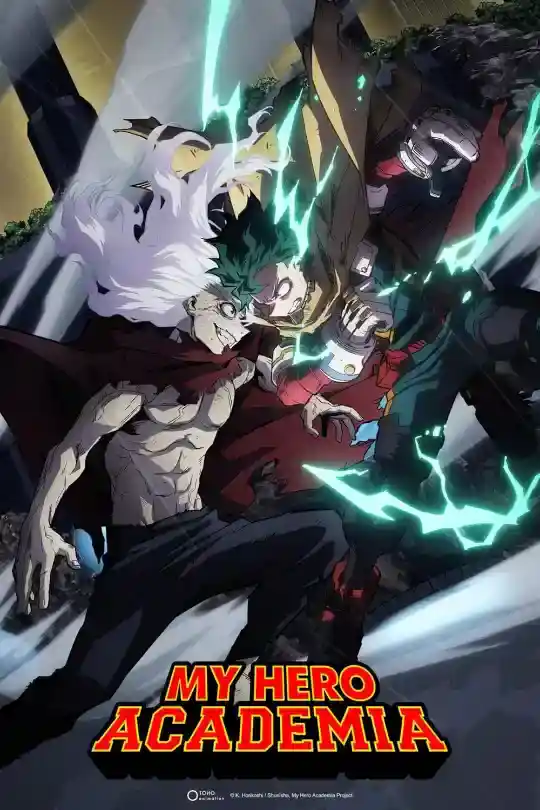 My Hero Academia (Season 1 – 8) Complete {Hindi-Japanese-English} Anime Series WeB-DL